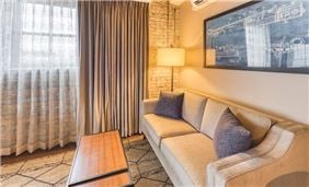 Find cozy retreat in the rooms at Sessions Hotel